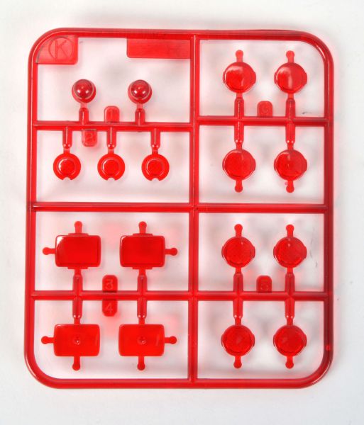 Injection molded parts set K parts, red. For grandhaulers from