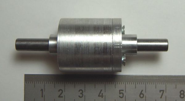 1x differential with helical gears, housing made of aluminum, gears