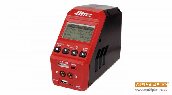 Chargeur (Hitec) X1RED. Chargeur 12V / 230V avec max 6A