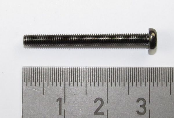 2 screws lens Phillips head, gun metal finish