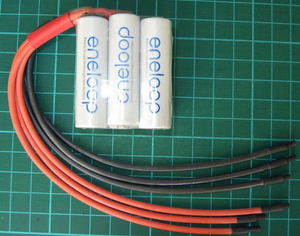 Battery pack with 6x SANYO cells 7,2V F3x2 6 cells 2000mAh