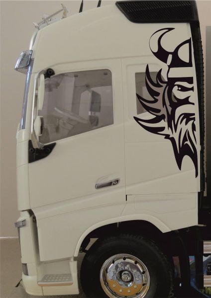 Foil decor made of self-adhesive foil, for Volvo FH16 (02)
