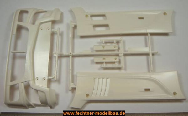 1 molding onderdelen kit H-onderdelen, wit. Voor ACTROS van