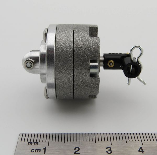 1 Hydraulic rotary actuator, small. With universal joint
