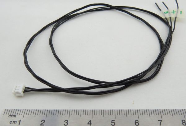 EasyBus yedek kablosu 60 cm uzunluğunda, tek taraflı direk bağlantılı