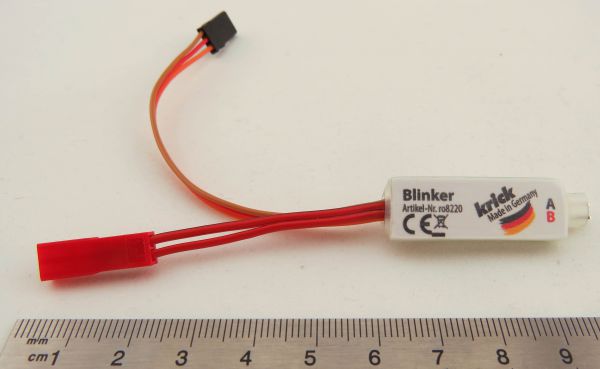 Blink-module. Geschikt voor het aansluiten van LED's, lampen, enz
