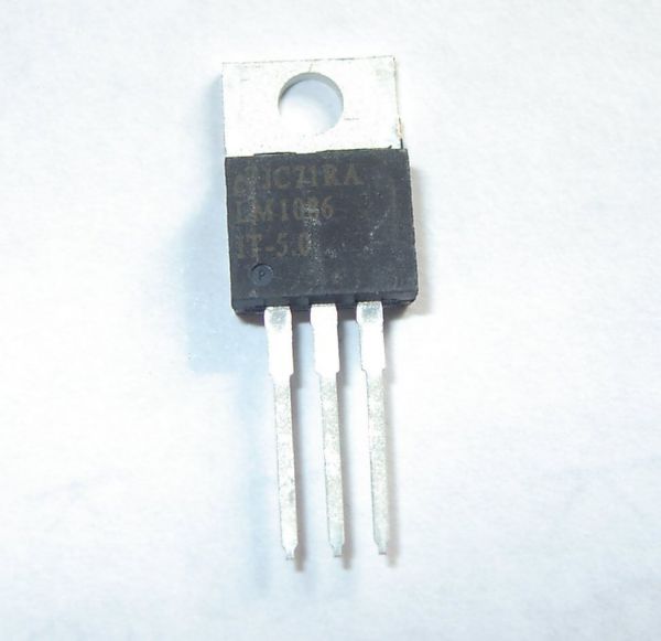 1x voltage regulator + 5,0V 1,5A TO-220 1086 LM IT5,0. THT