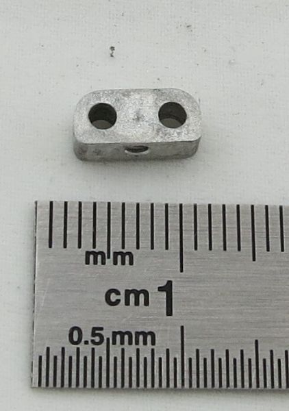 Vervangingen slanghouder 2fach, 2mm, M2