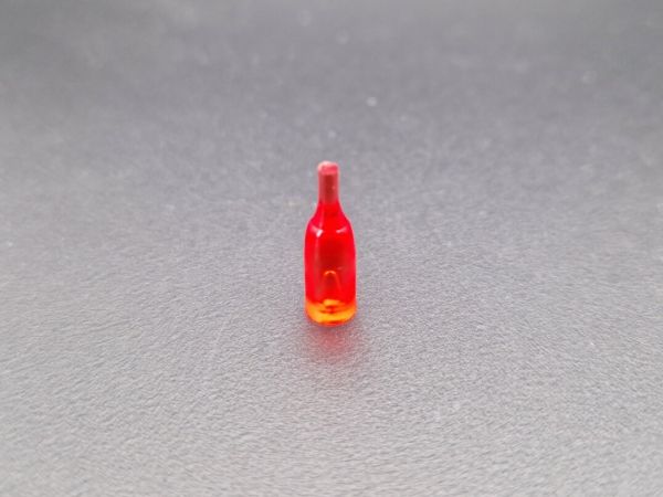 FineLine enkele fles 1:16, 15 mm hoog, rood