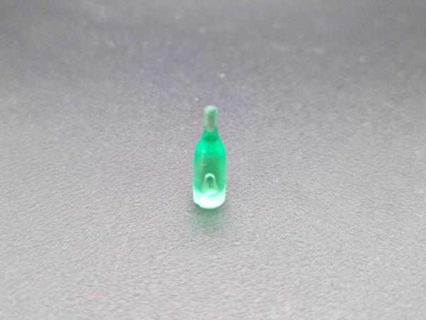 Pojedyncza butelka FineLine 1:16, wysokość 15mm, kolor zielony