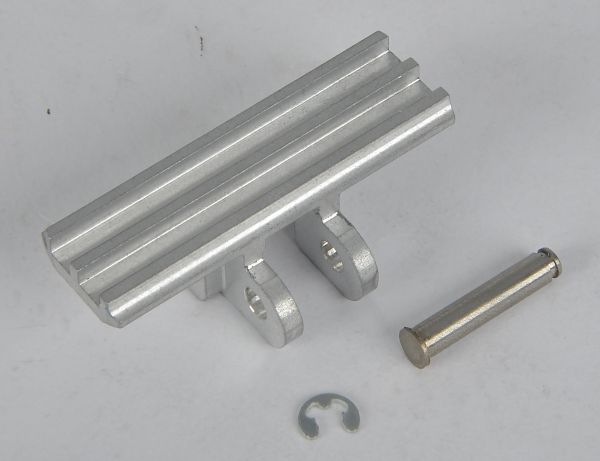 1: 14,5 aluminium 3 brugkettingschakel 48mm breed, 15 mm gat