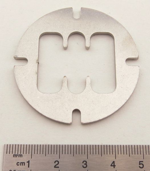 Schakelpoort voor Reflex-StickII 14-kanaals. Gemaakt van 2 mm roestvrij staal.