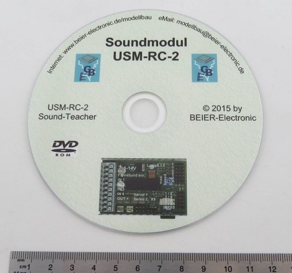 DVD „Nauczyciel dźwięku USM-RC-2” firmy BEIER