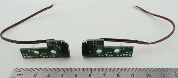Taillight boards (pair) for MAN from Tamiya. Kingbus-Sys