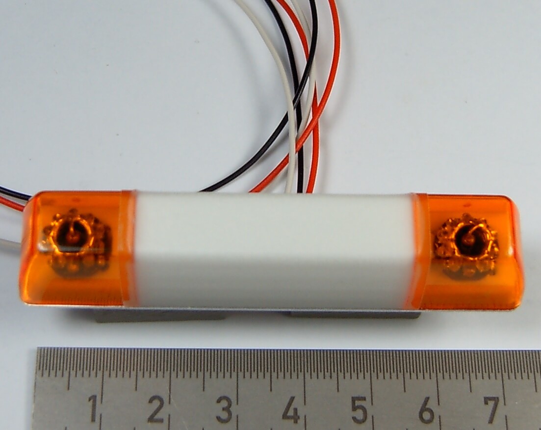 Osram LED Rundumleuchte Flache Montage Orange RBL102 - FahrzeugLED