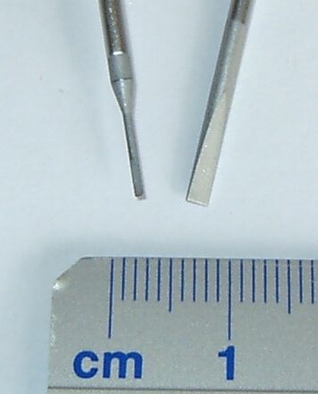 1 yuvası Dreher 2,0mmx100mm CV-molibden WIHA PicoFinish (1