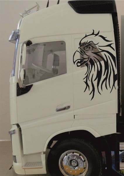 Foil decor made of self-adhesive foil, for Volvo FH16 (01)