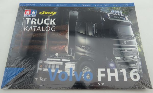 1x Truck Katalog von Tamiya/Carson, aktuelle Ausgabe. Die Be
