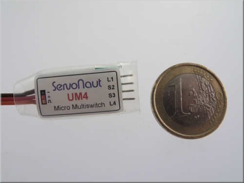 UM4 micro-light system of Servonaut
