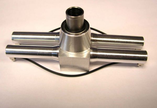 Tiltcylinder dubbel 9 / 360 °. 9mm kolvdiameter, 360 °