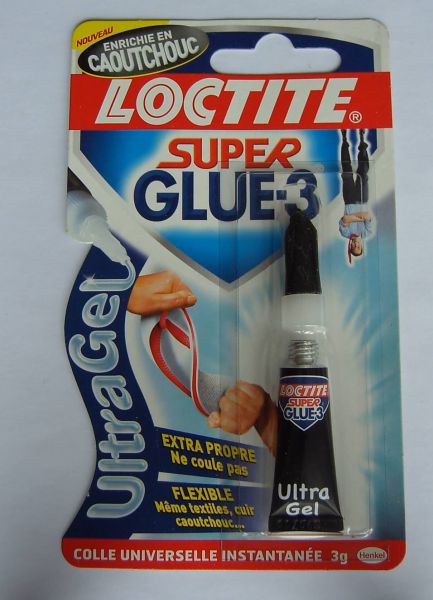 1x Loctite Super Glue 3 Super Glue, gel, contenido
