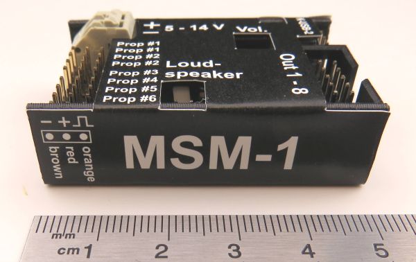 Mini módulo de sonido Beier MSM-1. Completamente preconfigurado