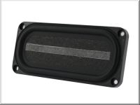 Flat speaker 8 Ohm / 5W. For 12V operation. 90x40x14mm