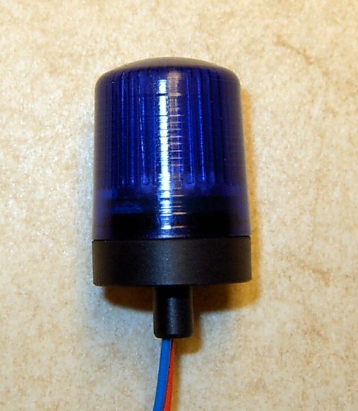 Beacon, bleu, avec électronique intégrée u