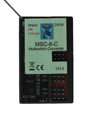 BEIER-Electronic Wielu Przełącznik Converter MSC 8-C