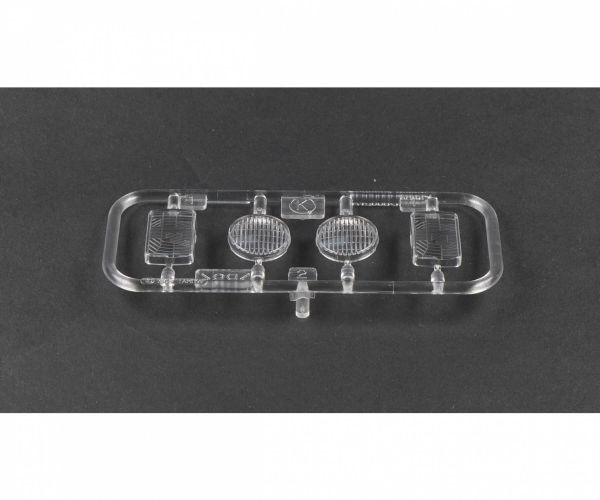 Injection molded parts kit K parts, clear. For GLOBELINER from