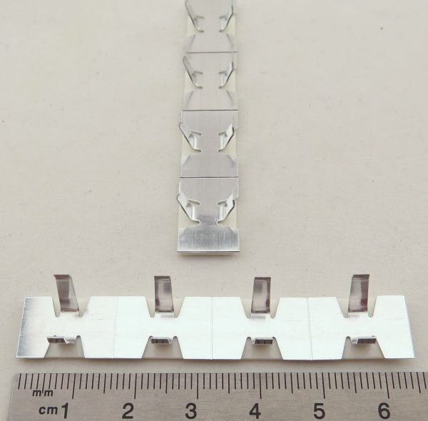 Cable clamps (8 pieces = 1 set) small, self-adhesive. To the