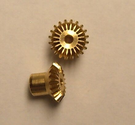 brass hub 4mm bore 38 teeth with grub screw Gear 