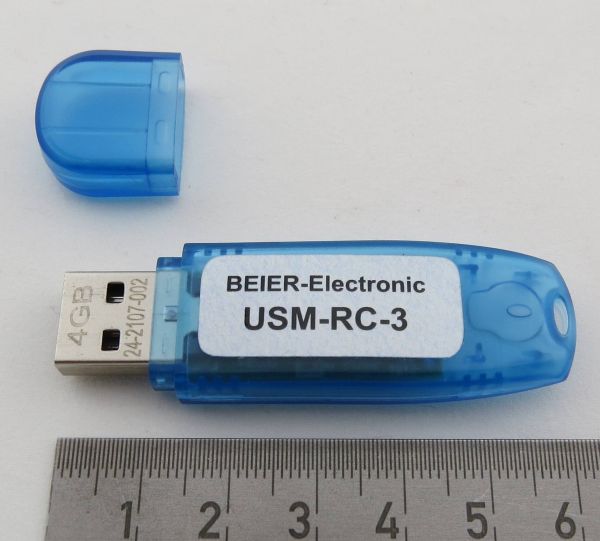 USB stick "Sound-Teacher USM-RC-3" from Beier. With content