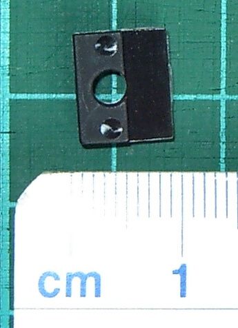 1x Clamp (plastic) for Servo Traverse. (761