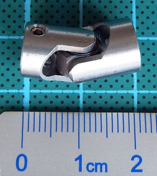 Kardangelenk 10mm Durchmesser, 10/10mm Gesamtlänge