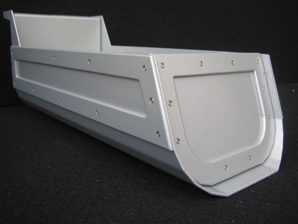 Skip structure painted white, for DAF XF 105 SC, Scania
