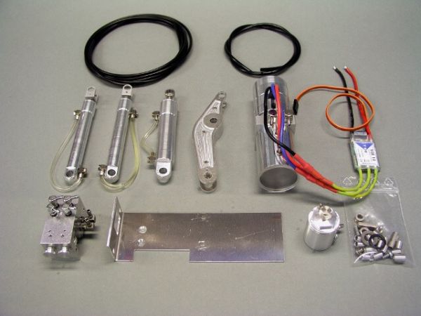 kit hydraulique 1 pour Carson Crawler LR634. Incl. Modifikati