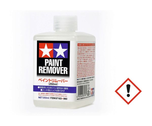 Tamiya paint / paint remover. 250ml in plastic bottle