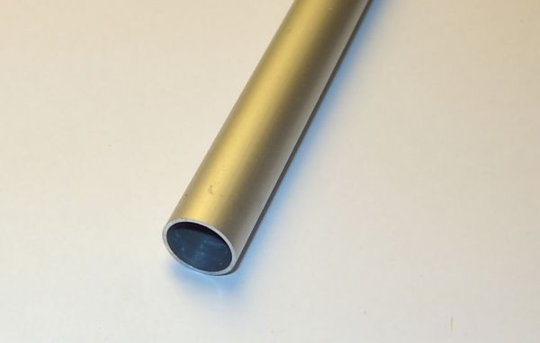 Tube en aluminium 5x0,45mm 4,1mm intérieur, 1m long tube en aluminium, semi-dur,