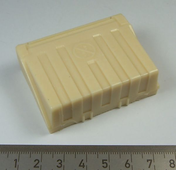 1 battery box (solid material) from PU plastic. suitable