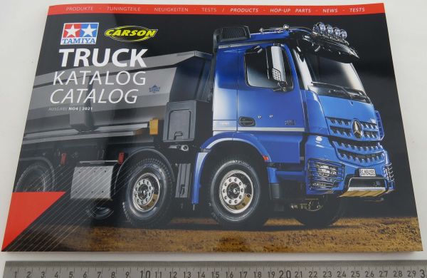 1x Truck Catalog by Tamiya / Carson, huidige uitgave. The Be