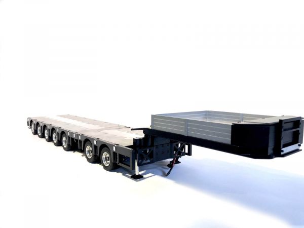 BROSHUIS 5-axle tied loader trailer incl. 2-axle extension