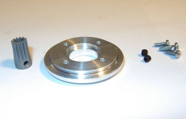 Motor flange with pinion for Faulhaber (251150)
