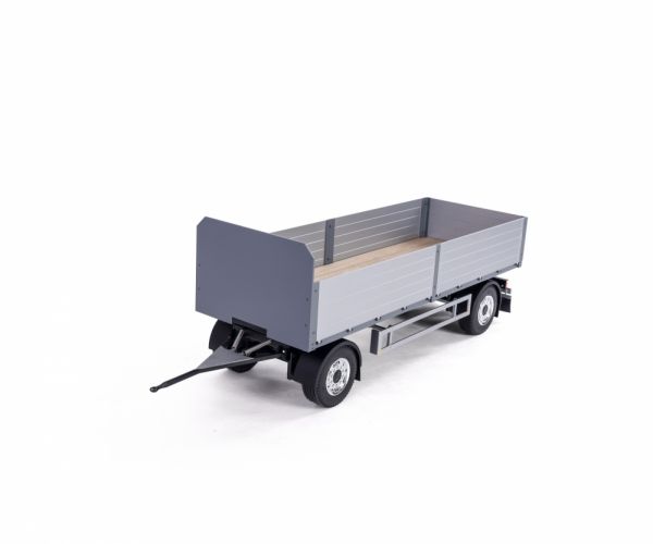 Carson 2-axle construction material trailer. Maximum payload of 5,5
