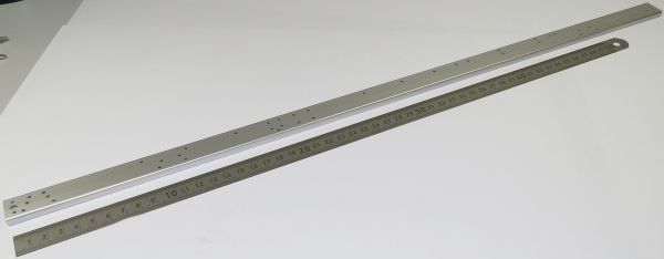 1 longitudinal frame members, right, anodized, NF-profile for