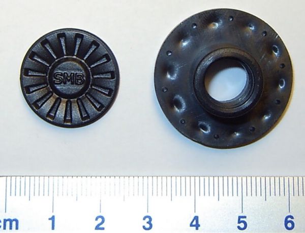 1 freewheel hub V4, plastic based on 2 Bearings