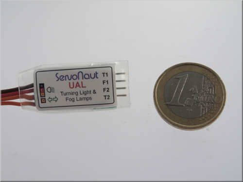 UAL mikro-zakrętach z Servonaut