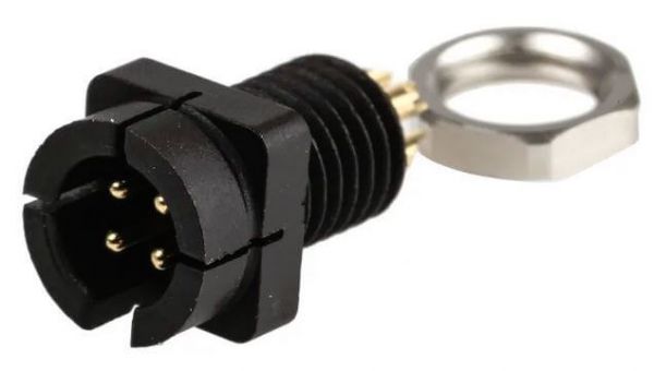 1 St. 4 miniature miniature connector. Built-in box (Plug