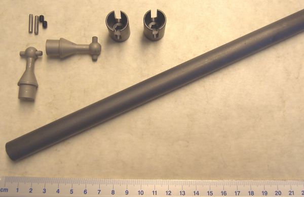 1x Cardan kit for 1: 8. Steel pipe can be arbitrarily