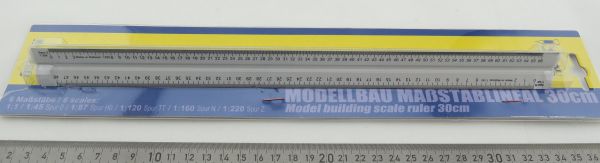 1 scale ruler with various scale graduations. Reverend
